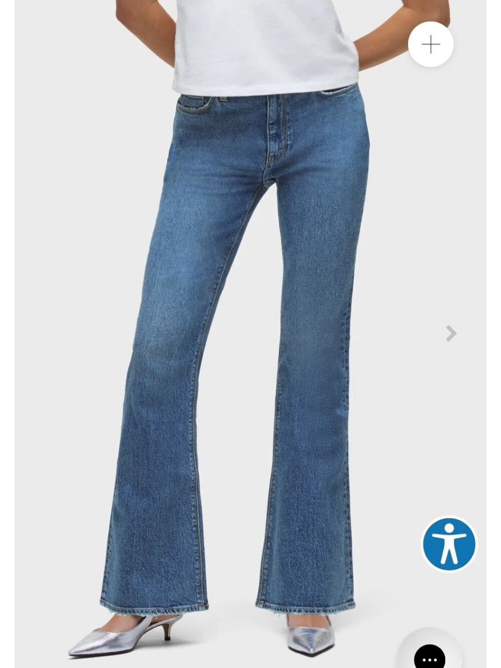 Hudson Jeans Barbara High Rise Bootcut Jeans In Brisk Wash Sz 28